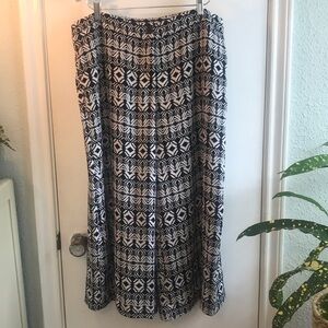 Zac & Rachel Wide Leg Cropped Pants